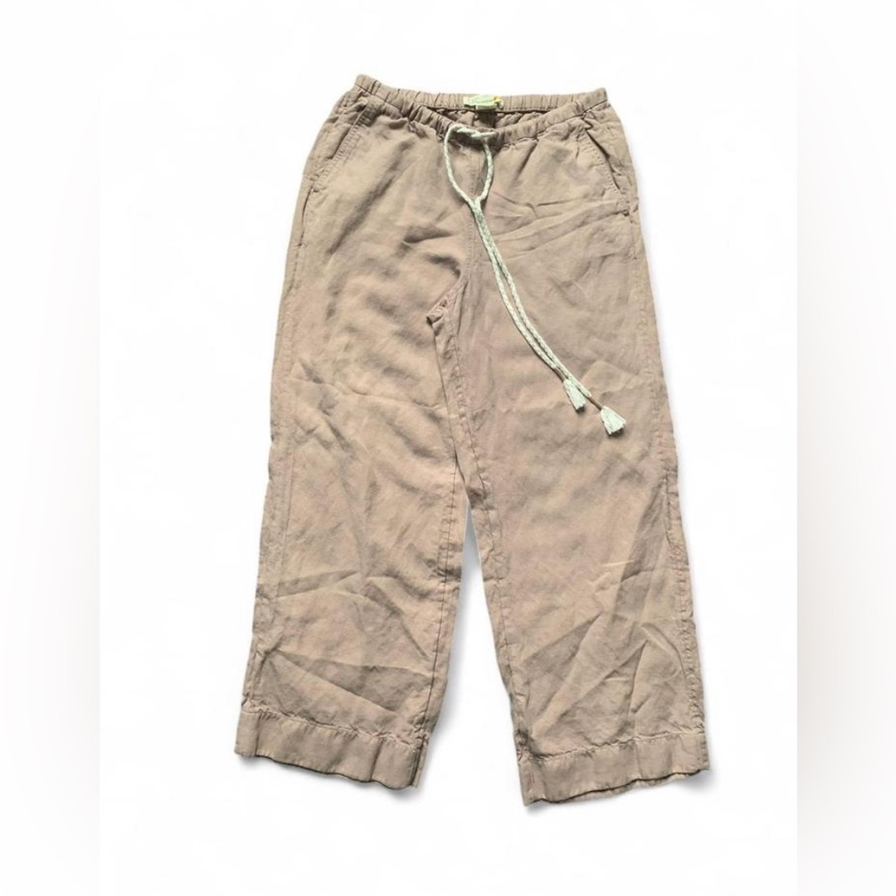 C&C California Linen Lyocell Blend Wide Leg Pants